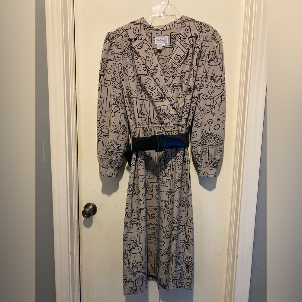1980s Vintage Dress